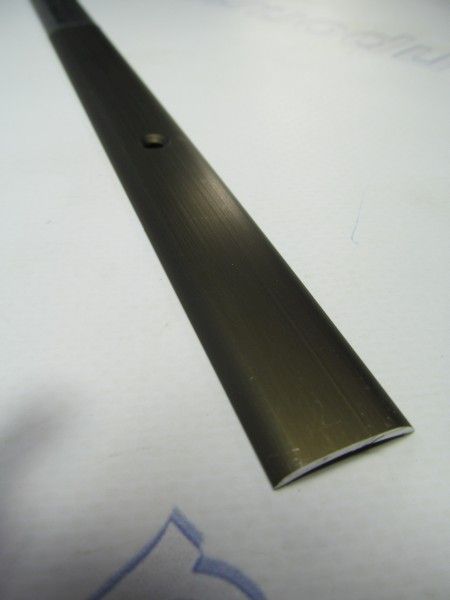 Порожек гладкий 20*4 бронза 0,9 м