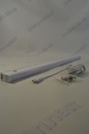 Светодиодный светильник 8W/ 35*22*572мм / 6000К с выкл., с сетевым шнуром (Т5 8W)