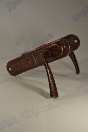 Ручка дверная под сувальд (на Эльбор 85мм) коричневая