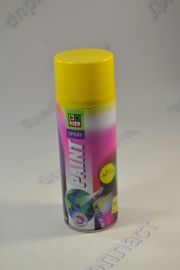 краска Аэрозольная балон желтая 400гр БИЛАЙФ (41)