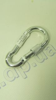 Карабин пожарный с закруткой d-9 мм L-90 мм