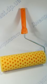 Валик  Структурный горошек с ручкой 80/250 мм