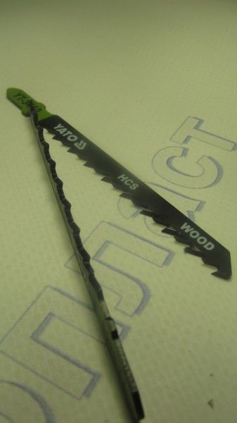 Полотна для электролобзика, (дерево) /длина 100мм YATO YT-3410