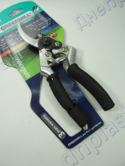 Секатор садовый d=15мм мягкие ручки  GREENMILL