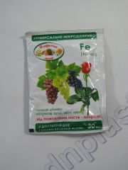 Микроэлемент Fe(железо) 30 мл
