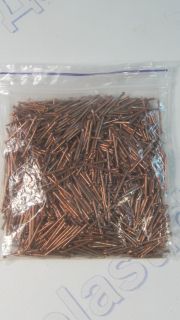 Гвоздь обмедненный 20 мм (200 грамм)