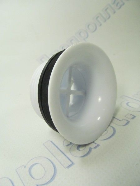 Выпуск пластиковый для ванны (без болта, с наружной резьбой) Выпуск пластиковый для ванны (без болта, с наружной резьбой)