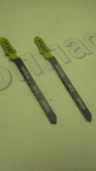 Полотна для электролобзика, (дерево) /длина 75мм YATO YT-3407