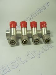 Колектор 16*3/4  4-ой с перекрытиями  Santan