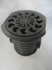 Комплект Дождеприемник Спарк ДС-25-ПП с корзиной и решеткой