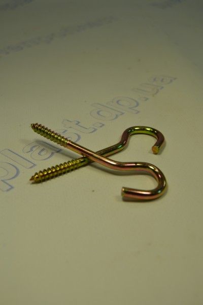 Шуруп с С крюком 6,0*60 Шуруп с С крюком 6,0*60