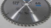 Диск для циркулярных пил 230*22*60 Z  Rapide