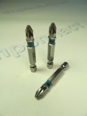 Насадки отверточные РZ2*50мм сталь S2//GROSS