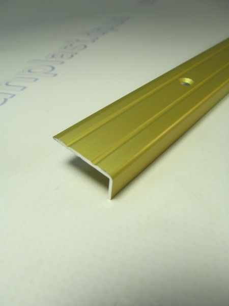 Порожек ступенька  25*10 золото 1,8 м