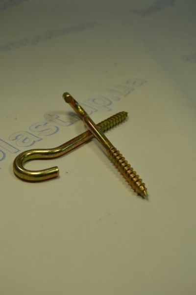 Шуруп с С крюком 8*80мм Шуруп с С крюком 8*80мм