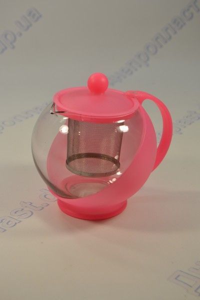 Заварник 0,5л (чайник стекло-пластик)