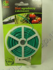 Подвязывальный шнур 50м, на катушке с резаком BRADAS