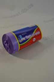 Пакет для мусора фиолетовый 35л (50шт) Мойдодыр