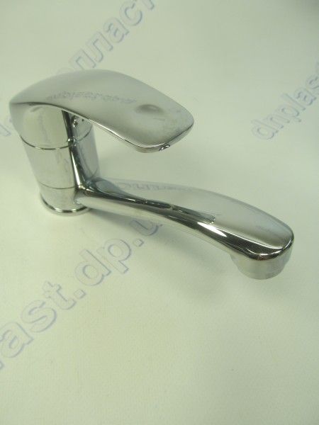 Смеситель  Q-TAP MARS CRM -002m-кухня с поворотным гусаком 15см(катридж-40мм)