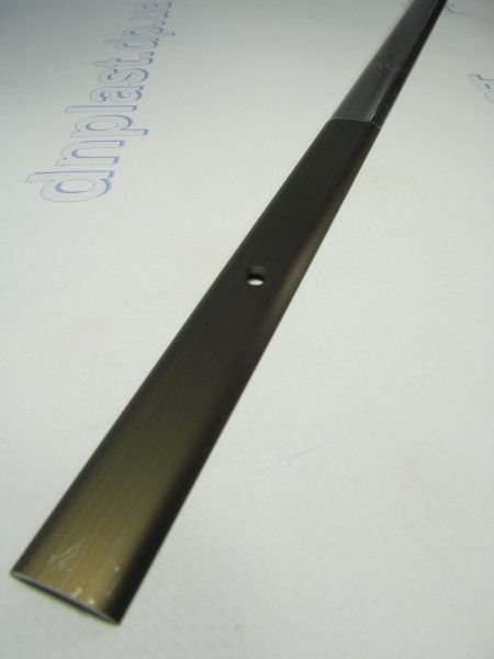 Порожек гладкий 20*4 бронза 0,9 м