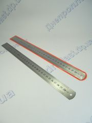 Линейка L=300мм (нержавеющая сталь) FIT