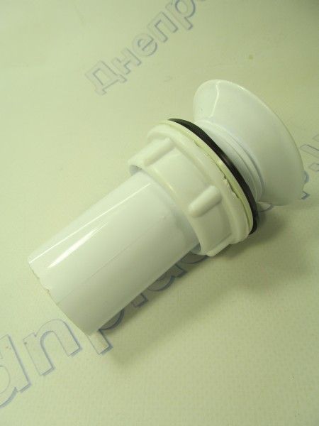 Выпуск пластиковый 40 для сифона (без болта, с наружной зажимной резьбой) Выпуск пластиковый 40 для сифона (без болта, с наружной зажимной резьбой)
