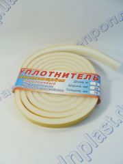 Уплотнитель самоклеющийся поролоновый (10мм*20мм*3м)