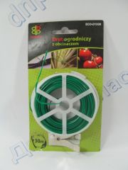 Подвязывальный шнур 30м, на катушке с резаком  BRADAS