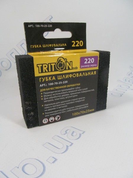 Губка шлифовальная 220