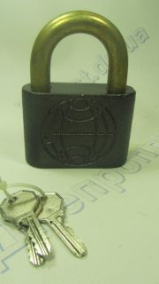 Замок навесной ВС-1-ДЧ (Глобус) ТМ 