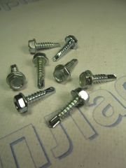 Шуруп 4,8 * 19 покрівельний з різ шайбою по металу оцинкований