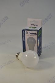 Светодиодная лампочка LB-710/ А60/ 10W/ 230V/ 900Lm/ Е-27/4000К белый (FERON)