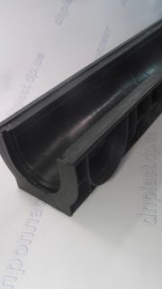 Лоток водоотводный пластиковый ПолимаксБейсик ЛВ-10.16.12-ПП