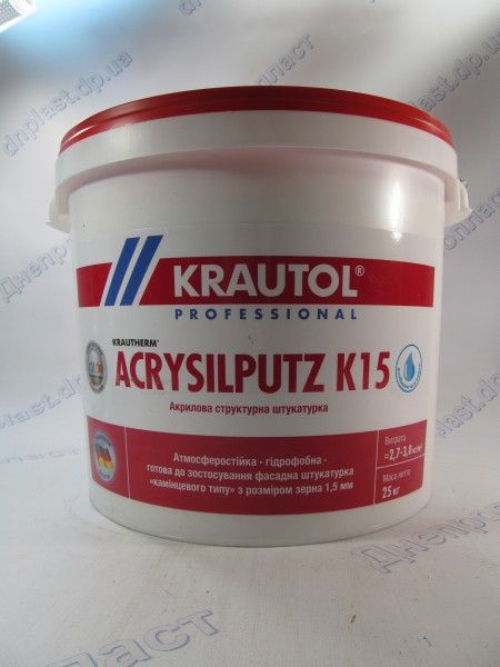 Краутол барашек (25кг) Krautherm Acrysilputz K 15