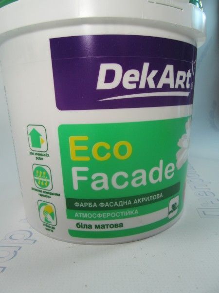 Краска фасадная ВДА 