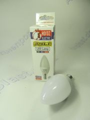 Лампа светодиодная свечка LED 4W E14 6400K HOROZ
