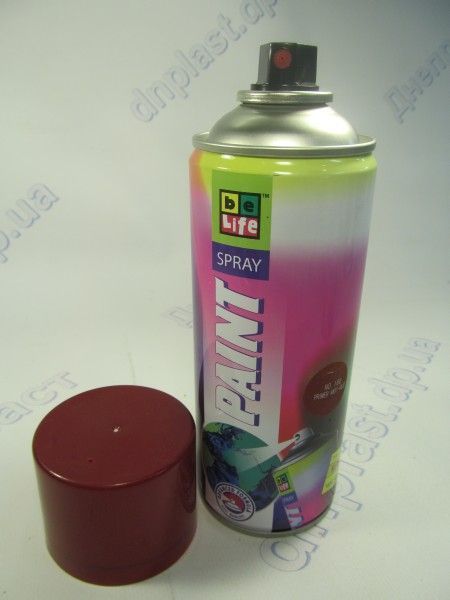 краска Аэрозольная балон грунтовка красная 400гр БИЛАЙФ (168)