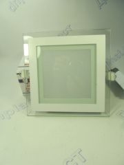 Светодиодный светильник квадрат стекло LED 12W 6400K Maria-12 HOROZ