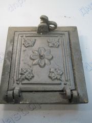 Дверка чугунная топочная 250х270мм