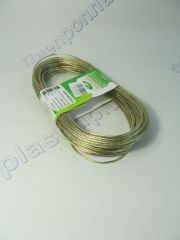 Веревка бельевая метализированная 2мм * 20м (Беларусь)