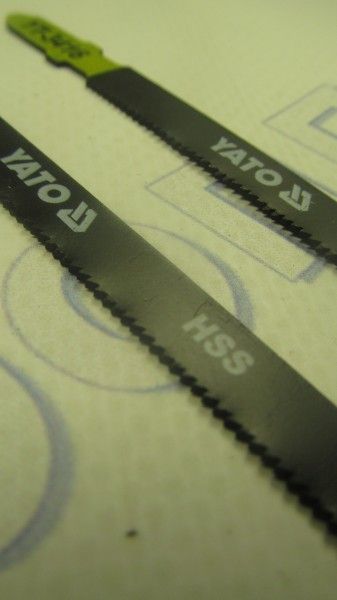 Полотна для электролобзика, (метал) /длина 130мм YATO  YT-3416