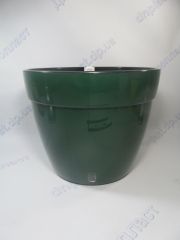 Вазон АСТИ (12,0 л) зелёный-чёрный