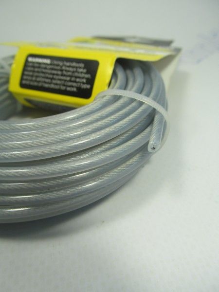 Леска для триммера круглая с тросом d 3мм/10м