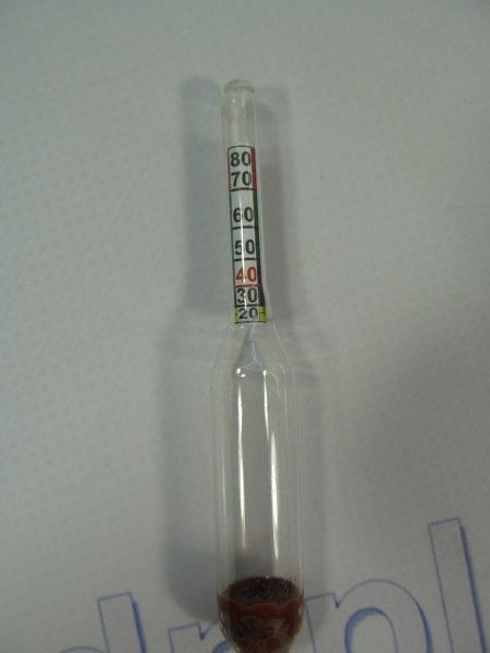 Спиртометр РЮМОЧНЫЙ маленький