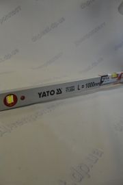 Уровень алюминивый 3 гл., 100см  YATO