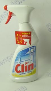 Средство для мытья стекол 500мл  CLIN