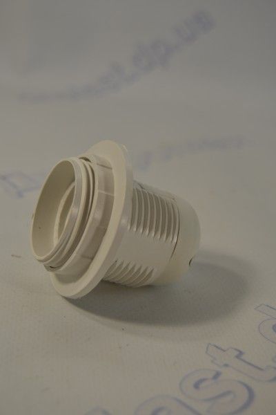 Патрон пластик-люстра БЕЛЫЙ Е27