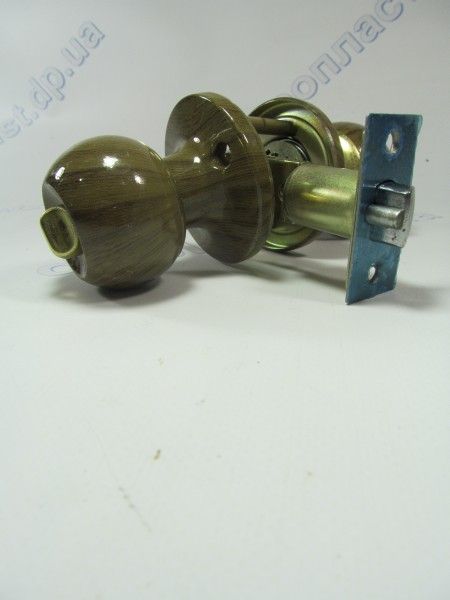 Защелка с ручкой  Hidoor (золото, дерево, хром)