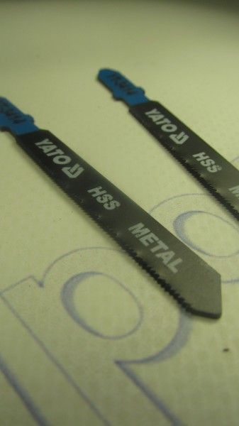 Полотна для электролобзика, (метал) /длина 75мм YATO YT-3414