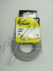 Леска для триммера круглая с тросом d 3мм/10м